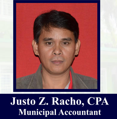 Justo Z. Racho, CPA Municipal Accountant