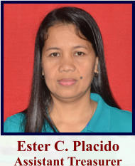 Ester C. Placido Assistant Treasurer