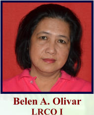 Belen A. Olivar LRCO I