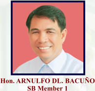 Hon. ARNULFO DL. BACUO SB Member 1