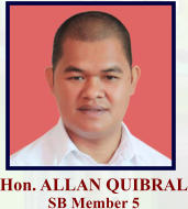 Hon. ALLAN QUIBRAL SB Member 5